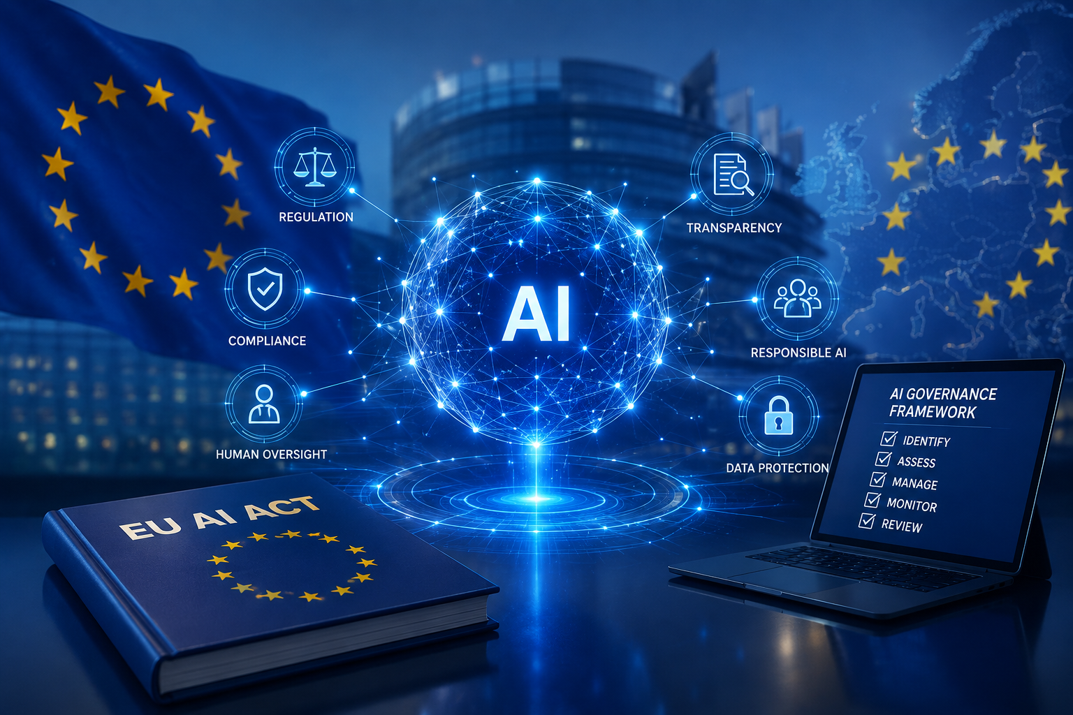 The EU AI Act Is Now Operational: What Businesses Should Be Doing - Featured insight image illustrating key concepts and insights